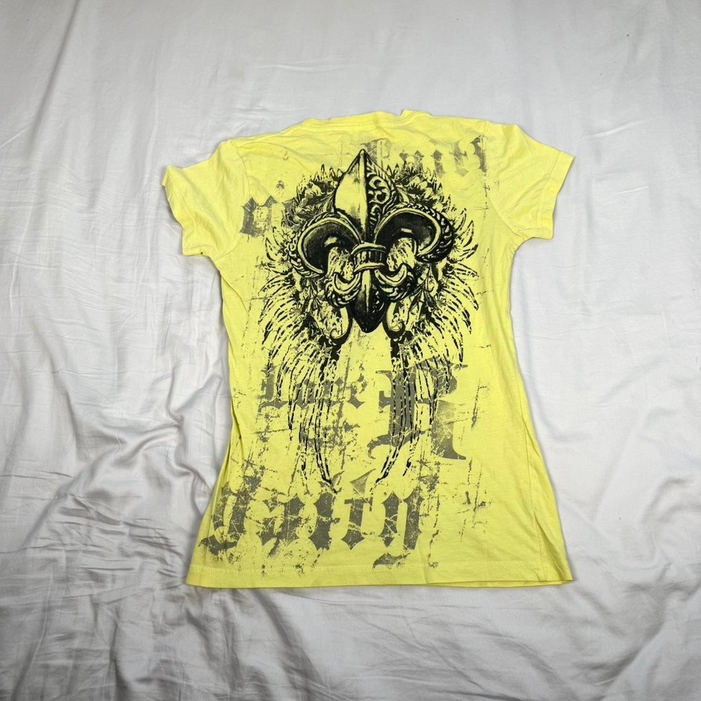 Vintage y2k Ritual grunge goth emo short sleeve baby tee - Picture 5 of 6